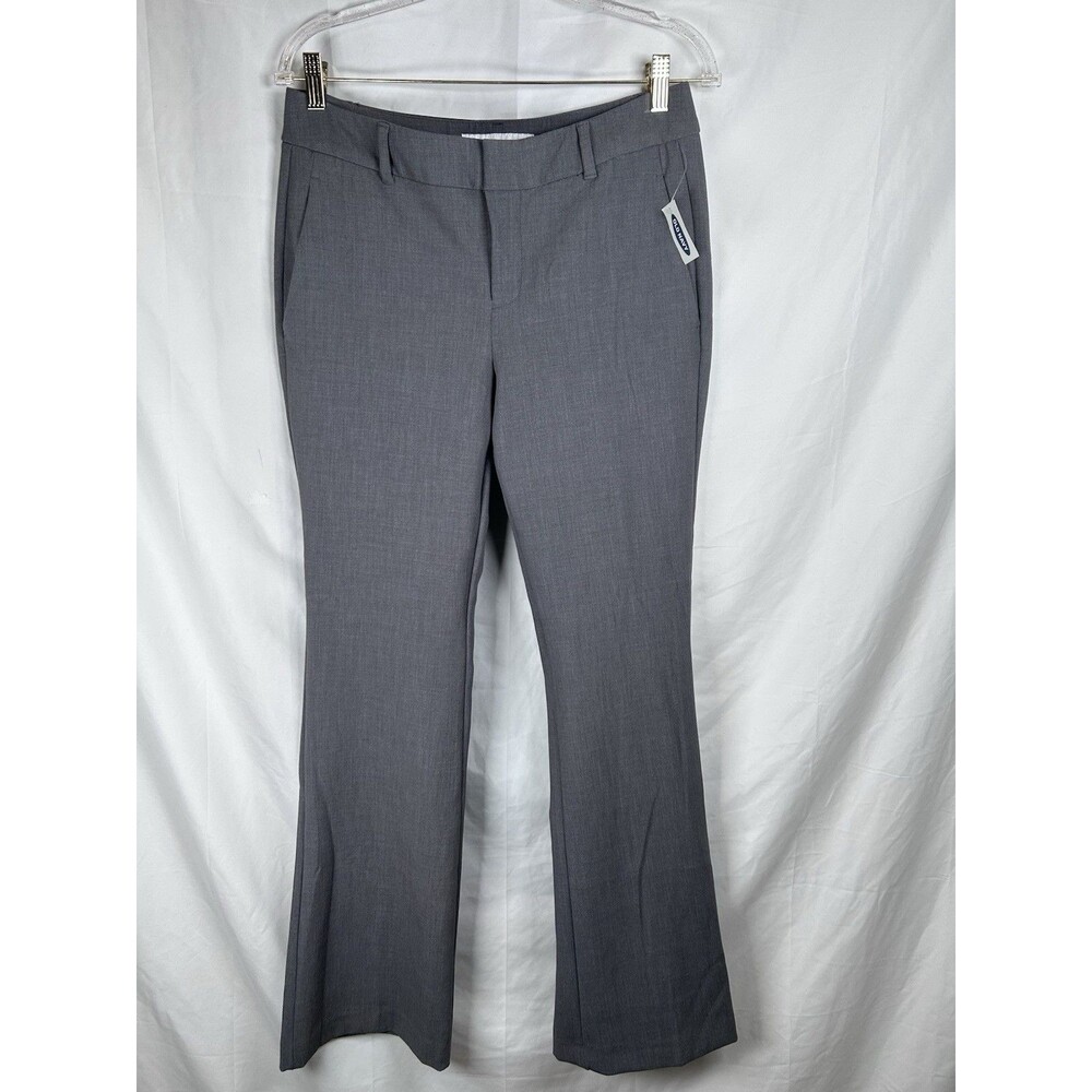 Old Navy Harper Bootcut Grey Dress Pants Women’s Size 8 Trousers Office Workwear